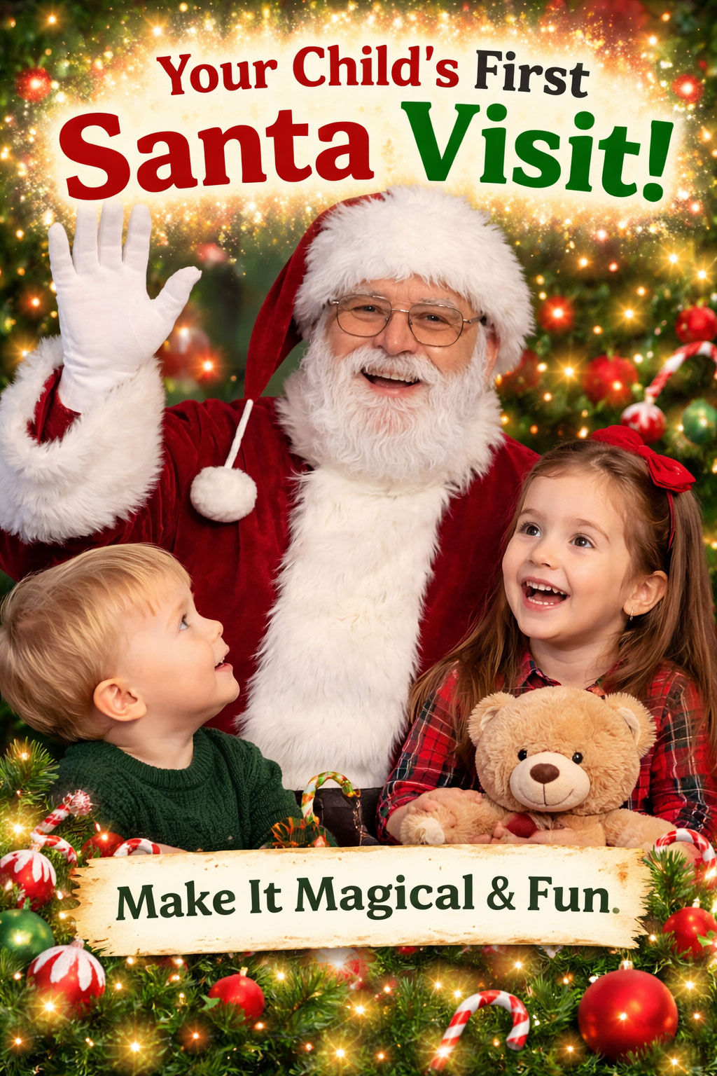 🎄 How to Prepare Your Child for Their First Santa Visit (Without Ruining the Magic)