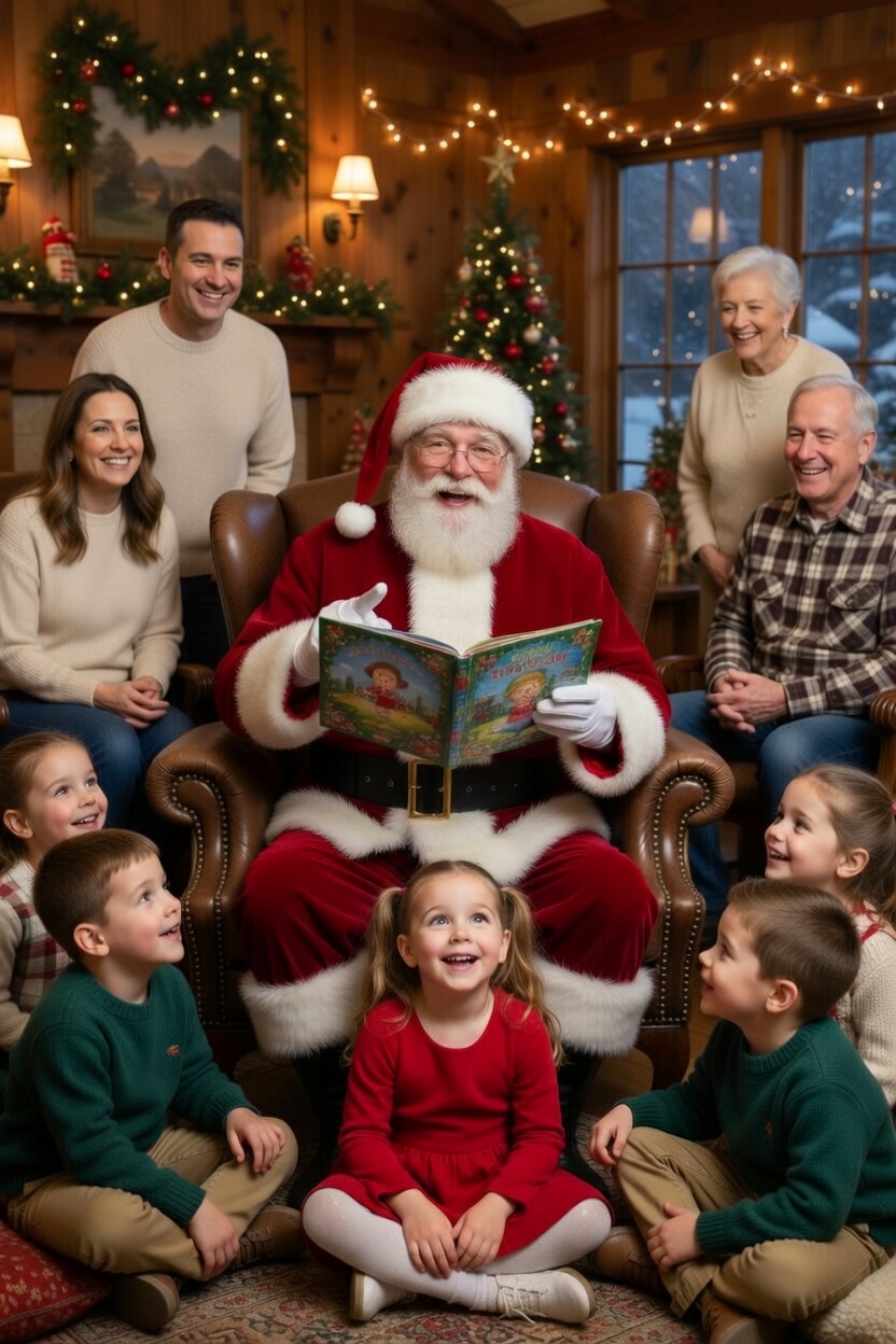 🎅 A Magical Clubhouse Santa Experience: Through the Eyes of Grandparents, Parents, and Children